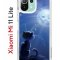 Чехол-накладка Xiaomi Mi 11 Lite/Mi 11 Lite 5G Kruche Print Лунный кот