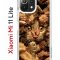 Чехол-накладка Xiaomi Mi 11 Lite (623777) Kruche PRINT Котик с рыбками