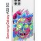Чехол-накладка Samsung Galaxy A22s 5G (625952) Kruche PRINT Многоликий Рик