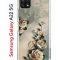 Чехол-накладка Samsung Galaxy A22s 5G (625952) Kruche PRINT Белые розы