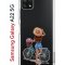 Чехол-накладка Samsung Galaxy A22s 5G (625952) Kruche PRINT Велосипедная прогулка