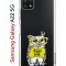 Чехол-накладка Samsung Galaxy A22s 5G Kruche Print Сова в очках