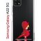 Чехол-накладка Samsung Galaxy A22s 5G (625952) Kruche PRINT Девочка с зонтом