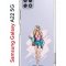 Чехол-накладка Samsung Galaxy A22s 5G (625952) Kruche PRINT Fashion Girl
