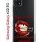 Чехол-накладка Samsung Galaxy A22s 5G (625952) Kruche PRINT Red lipstick