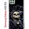 Чехол-накладка Samsung Galaxy A22s 5G (625952) Kruche PRINT Skull Hands
