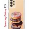 Чехол-накладка Samsung Galaxy A13 Kruche Print Donuts