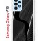 Чехол-накладка Samsung Galaxy A13 (630896) Kruche PRINT Line black