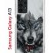 Чехол-накладка Samsung Galaxy A13 Kruche Print Волк