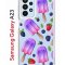 Чехол-накладка Samsung Galaxy A23 (630893) Kruche PRINT Ice Cream