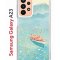 Чехол-накладка Samsung Galaxy A23 Kruche Print озеро цветов