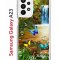 Чехол-накладка Samsung Galaxy A23 Kruche Print Водопад