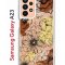 Чехол-накладка Samsung Galaxy A23 (630893) Kruche PRINT Ягоды и Цветы