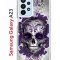 Чехол-накладка Samsung Galaxy A23 (630893) Kruche PRINT Sugar Skull