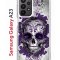Чехол-накладка Samsung Galaxy A23 (630893) Kruche PRINT Sugar Skull