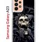 Чехол-накладка Samsung Galaxy A23 (630893) Kruche PRINT Skull Hands