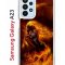 Чехол-накладка Samsung Galaxy A23 (630893) Kruche PRINT Конь огонь