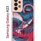 Чехол-накладка Samsung Galaxy A23 Kruche Print Японская змея