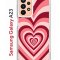 Чехол-накладка Samsung Galaxy A23 Kruche Print Сердце