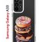 Чехол-накладка Samsung Galaxy A33 Kruche Print Donuts
