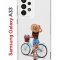 Чехол-накладка Samsung Galaxy A33 Kruche Print Велосипедная прогулка