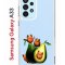 Чехол-накладка Samsung Galaxy A33 (630895) Kruche PRINT Авокотики