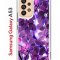 Чехол-накладка Samsung Galaxy A53 5G (630894) Kruche PRINT Purple leaves