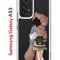 Чехол-накладка Samsung Galaxy A53 5G (630894) Kruche PRINT Девочка с мишкой