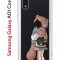 Чехол-накладка Samsung Galaxy A01 Core (593952) Kruche PRINT Девочка с мишкой