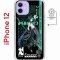 Чехол-накладка Apple iPhone 12  (598886) Kruche PRINT Xiao Genshin