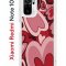 Чехол-накладка Xiaomi Redmi Note 10/Redmi Note 10S Kruche Print Сердечки