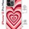 Чехол-накладка Apple iPhone 13 Pro Max (610628) Kruche PRINT Сердце