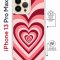 Чехол-накладка Apple iPhone 13 Pro Max (610628) Kruche PRINT Сердце