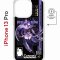 Чехол-накладка Apple iPhone 13 Pro (610631) Kruche PRINT Raiden Genshin