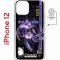 Чехол-накладка Apple iPhone 12  (598886) Kruche PRINT Raiden Genshin