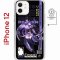 Чехол-накладка Apple iPhone 12  (598886) Kruche PRINT Raiden Genshin