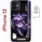 Чехол-накладка Apple iPhone 12  (598886) Kruche PRINT Raiden Genshin