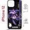 Чехол-накладка Apple iPhone 12  (598927) Kruche PRINT Raiden Genshin