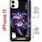 Чехол-накладка Apple iPhone 11 (598920) Kruche PRINT Raiden Genshin