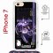 Чехол-накладка Apple iPhone 7 (598922) Kruche PRINT Raiden Genshin