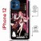 Чехол-накладка Apple iPhone 12  (598927) Kruche PRINT Yae Miko Genshin