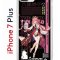 Чехол-накладка iPhone 7 Plus/8 Plus Kruche Print Yae Miko Genshin
