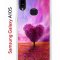 Чехол-накладка Samsung Galaxy A10S Kruche Print Pink heart