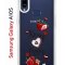 Чехол-накладка Samsung Galaxy A10S Kruche Print Ягодный микс