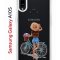 Чехол-накладка Samsung Galaxy A10S Kruche Print Велосипедная прогулка