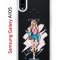 Чехол-накладка Samsung Galaxy A10S Kruche Print Fashion Girl