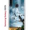 Чехол-накладка Samsung Galaxy A20S (588937) Kruche PRINT Журавли