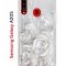 Чехол-накладка Samsung Galaxy A20S (588937) Kruche PRINT White roses