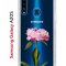 Чехол-накладка Samsung Galaxy A20S Kruche Print Пион