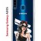 Чехол-накладка Samsung Galaxy A20S Kruche Print Фэшн леди